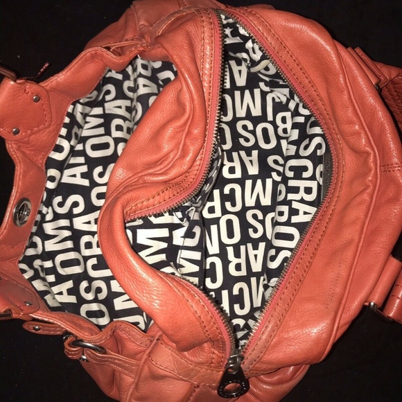 Marc By Marc Jacobs Lite Red Leather Handbag Vinta - Picture 8 of 8